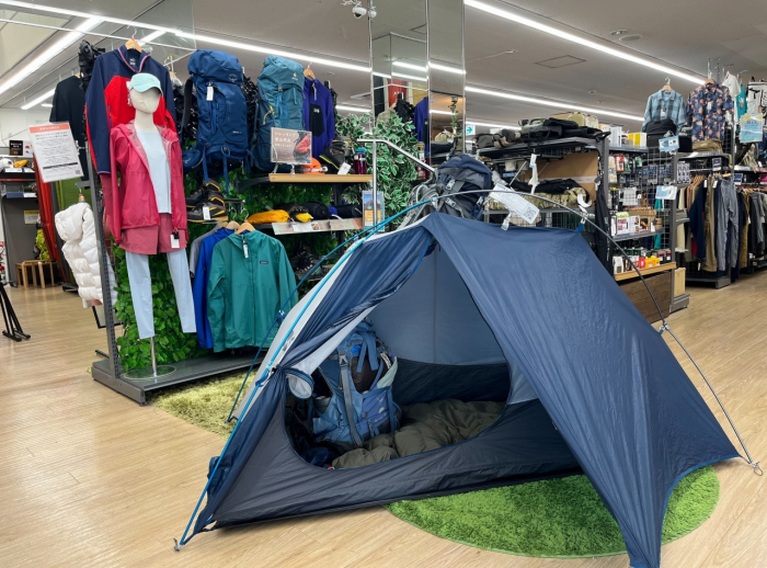 登山用品の取扱いも強化中！