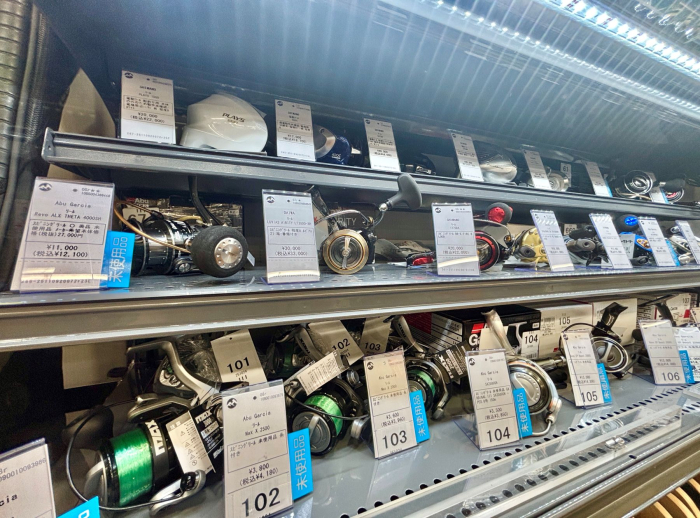 釣り具用品強化中!ロッドやリール、フィッシングウェアなど続々入荷中!