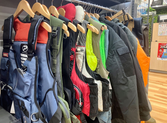 釣り具用品強化中!ロッドやリール、フィッシングウェアなど続々入荷中!