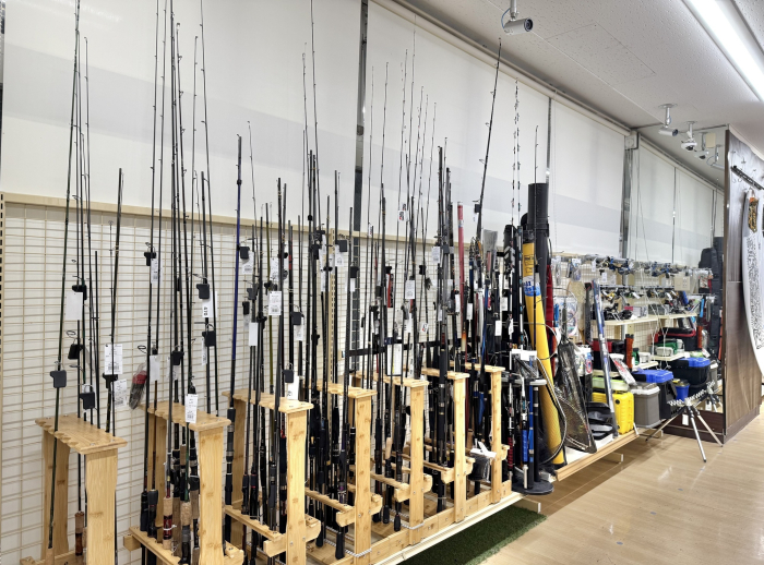 ロッドやリールなどの釣り用品!