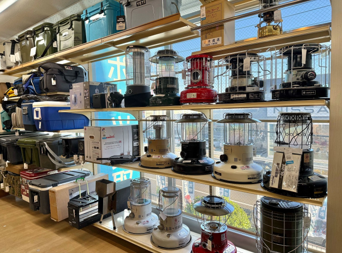 キャンプ用品選びは当店へ！専門スタッフがお手伝いします！