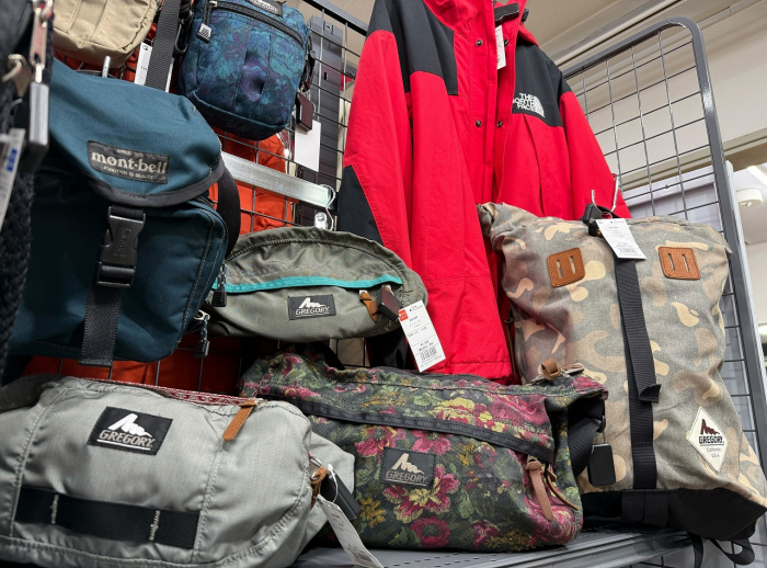 アウトドアウェアコーナー