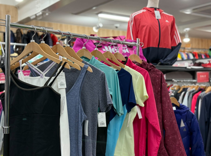 スポーツウェアコーナー