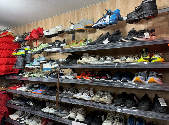 スポーツウェアコーナー