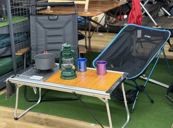 キャンプファニチャーコーナー