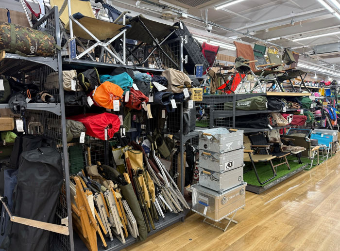 キャンプファニチャーコーナー