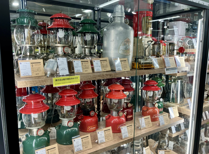 名機200Aからレトロ雑貨まで!ヴィンテージギア売場