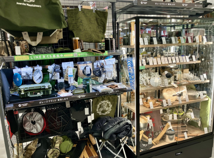 入手困難・限定ギア多数!話題のガレージブランド売場