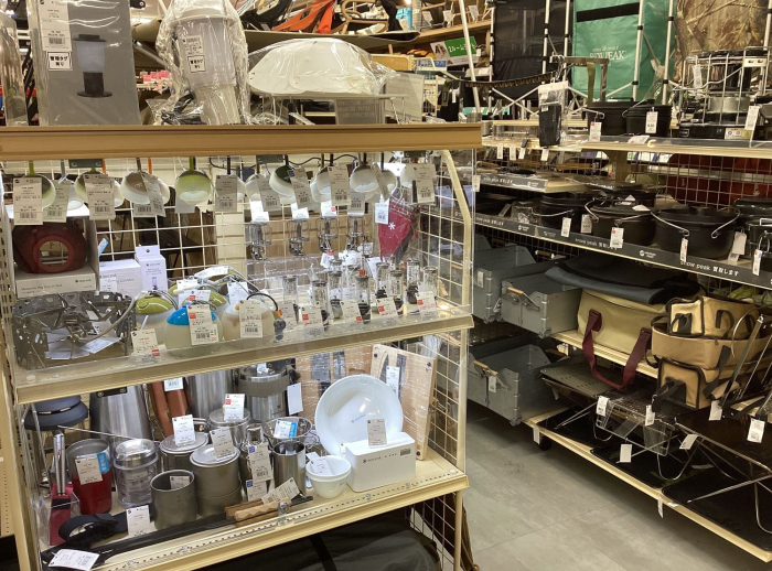 キャンプ用品始めたい方、ベテランキャンパー方までお楽しみいただけます！