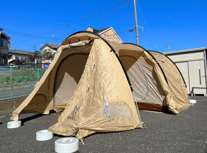 テントの設営スペースもございます!