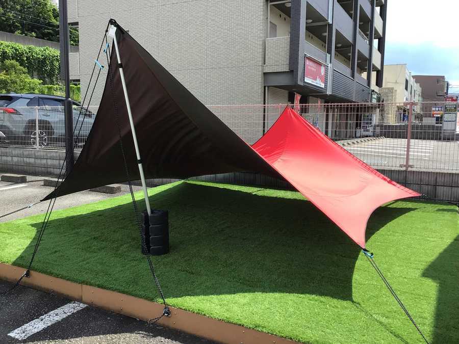 幕子 みどり タープ The Arth URBAN FOREST - キャンプ、アウトドア用品