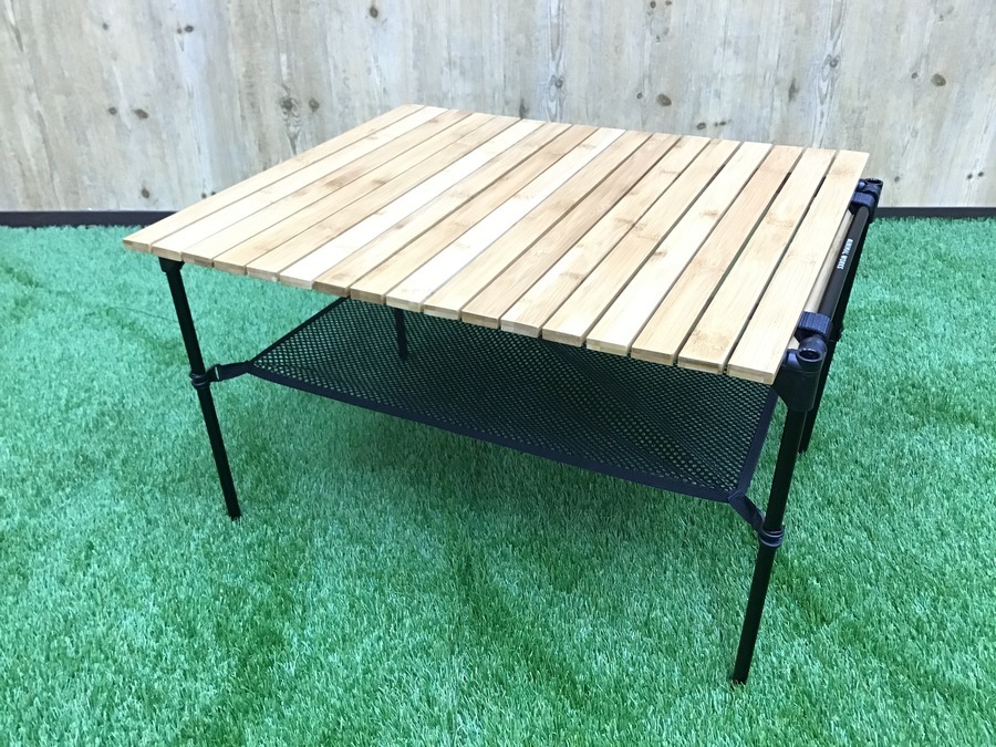 ミニマルワークス モカロールテーブルパンパスプレミアム　ウォールナット　キャンプ ミニマルワークス モカロールテーブルパンパスプレミアム