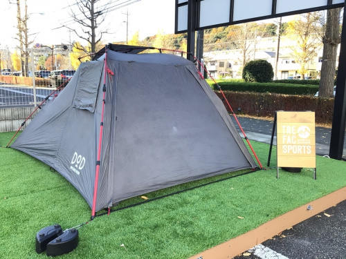 専用　DOD　バイクインテント　グレー色　値下げ大歓迎ですお気軽にコメント下さい ライダーズバイクインテント（グレー） T2-466 - DOD