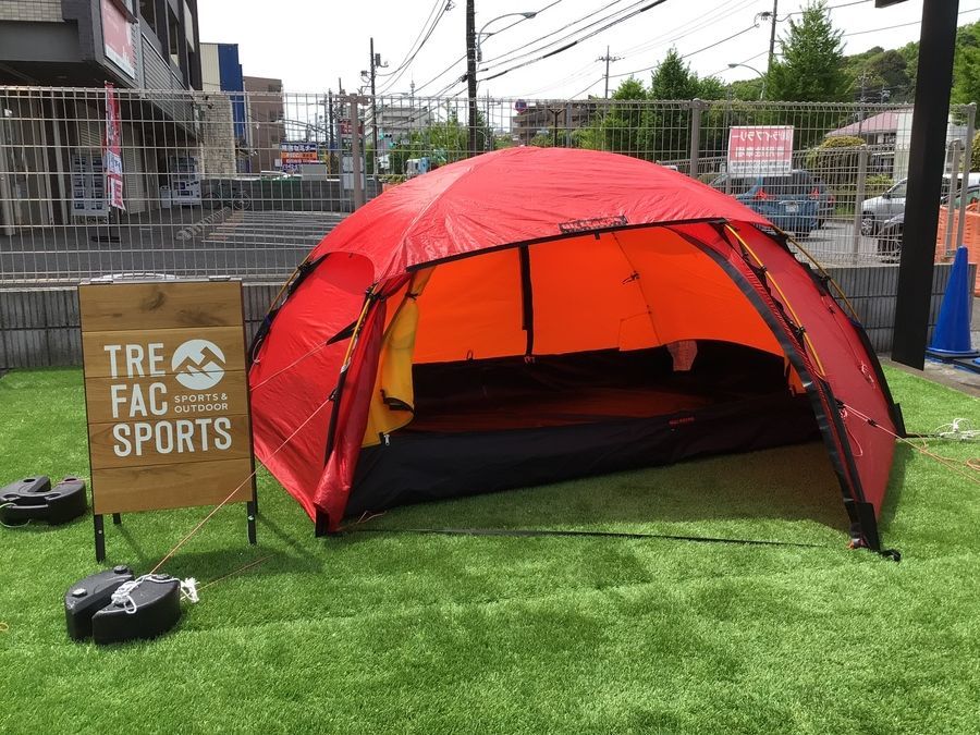 HILLEBERG ALLAK2 レッド 2人用テント　フットプリント付き ソロテント買取】HILLEBERGアラック2レッド入荷！少人数用テント買取