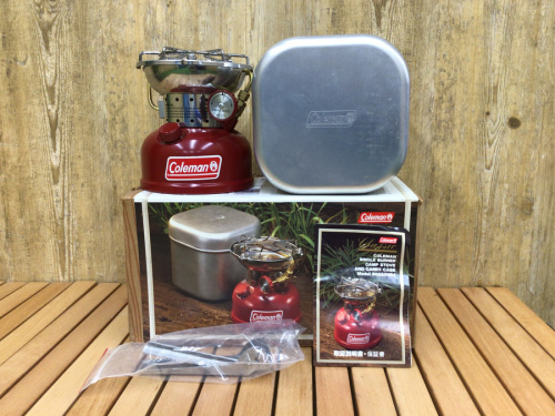 Coleman - コールマン 502A740J シングルバーナー 美品 Coleman (コールマン) ガソリンシングルバーナー 502A740J 94年