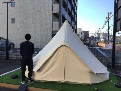 キャンバスキャンプ シブレー 400 アルティメット プロ ベルテント コットン 由来はモンゴルに有り？Camvas Campベルテント シブレー400