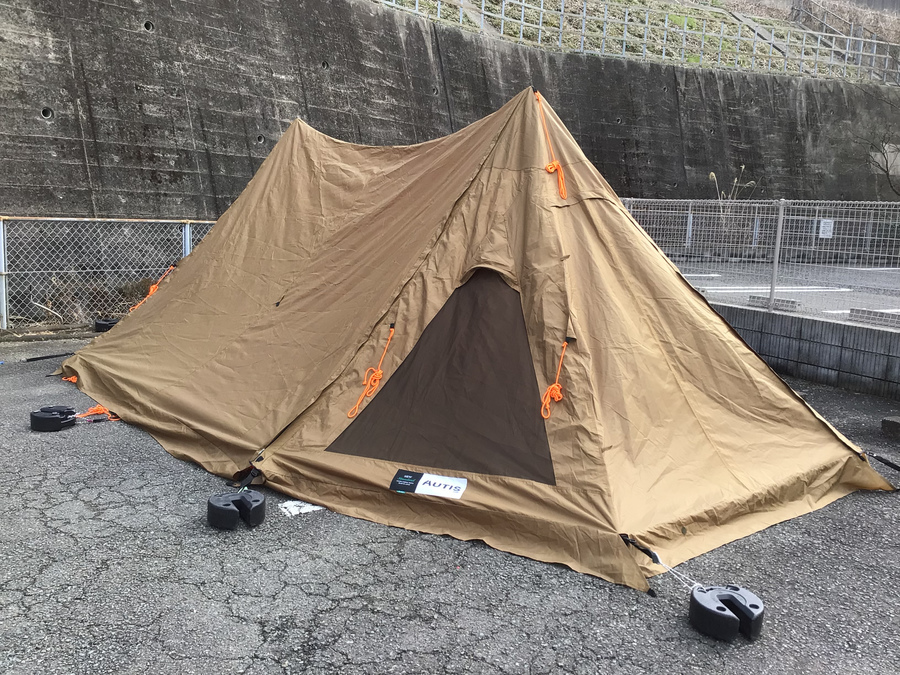 小川テント　CAMPAL オーティスN-04ツーポールシェルターオーティス 気候に合わせて変幻自在！オガワキャンパル【オーティスN-04】[2022.03