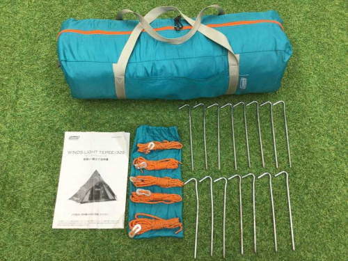 コールマン ワンポールテント】ウインズライトティピー325！[2022.04