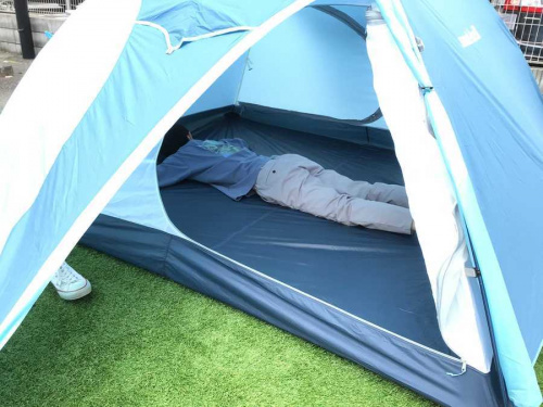 モンベル クロノスドーム4】登山やキャンプ・ツーリングに最適