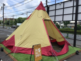 お値段見直し！大型モノポールのピルツ19｜区画サイトにも建て