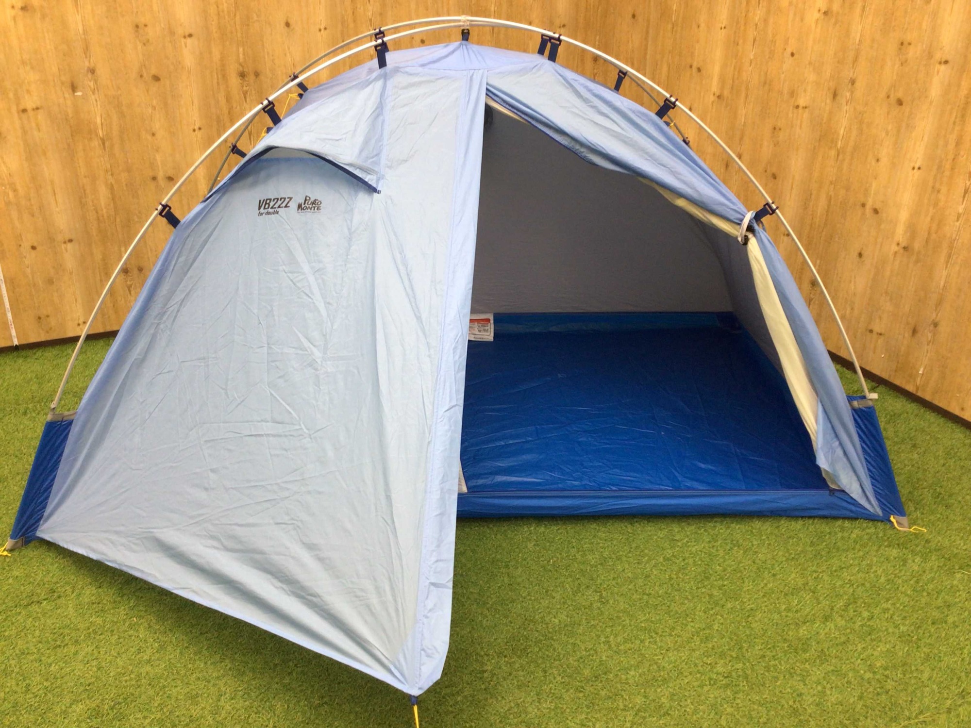 プロモンテ(PuroMonte) アウトドア キャンプ テント 超軽量シングルウォール アルパインテント 2人用 前室付 日本製 VB22Z