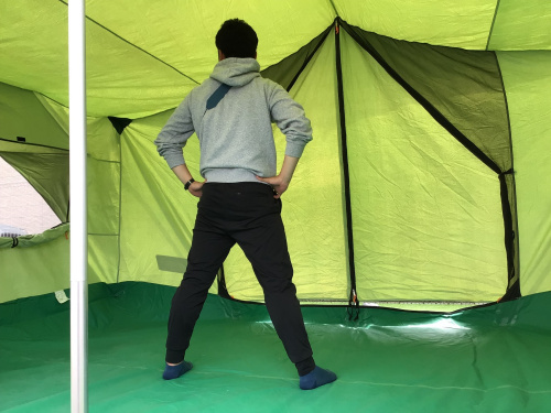 まるでお家みたい！復刻版「コールマン オアシステント DX