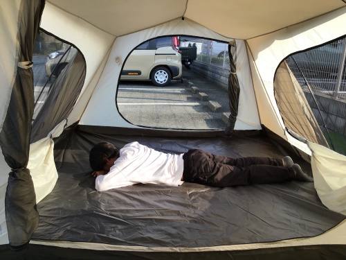 インナーテントが2つ？！】サバティカルの2ルームテント「ギリア