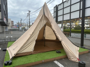 大型テントで設営簡単！DODのヤドカリテントのご紹介！