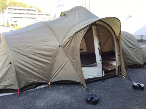 【設営時間たったの〇〇分！】新人りっくんオガワの大型テント「クーポラ」1人で設営してみた！