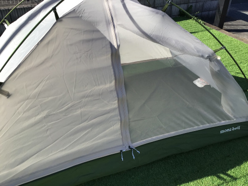 モンベルのクロノスキャビン2ご紹介！ソロキャンやツーリングキャンプ