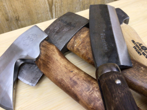 【薪割りにはもってこい！】多摩南大沢店直近入荷の鉈と斧を6点ご紹介！