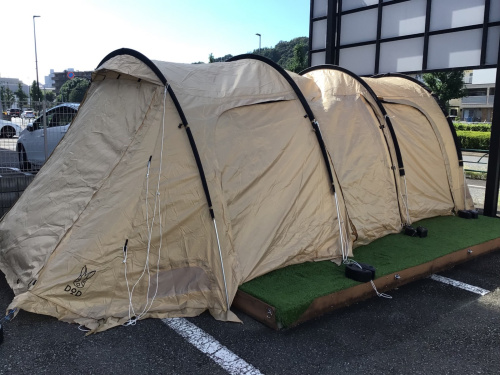 DOD かまぼこテント3M キャンプ Amazon.co.jp: DOD(ディーオーディー) カマボコテント3M【4~5人