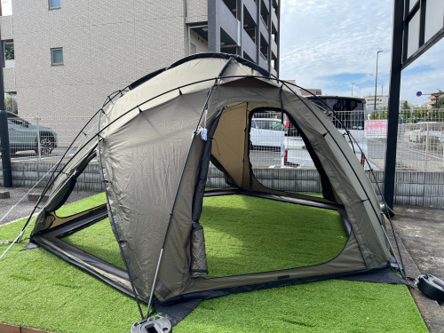 近年話題のドーム型シェルターからWAQのパラマウントドームをご
