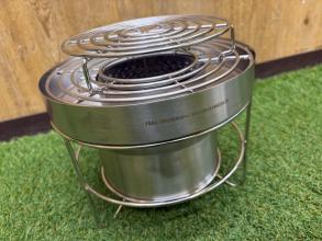 【YOKA / ヨカ】YOKA SHICHIRIN++ | 炭火料理を極める、二重構造のステンレス製七輪