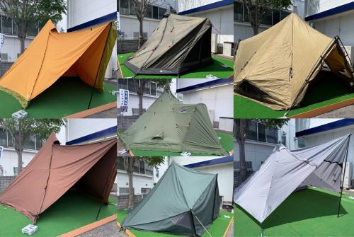 テント　設営　一式 爆速設営で快適キャンプ！バイヤーおすすめのワンポールテント7張りの