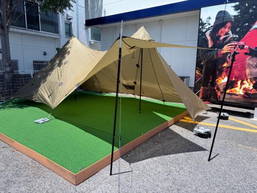変幻自在の大型シェルター。「Pre tents」の「Bealock」の紹介