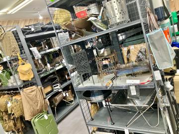 「アウトドア用品のキャンプ用品　 」