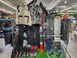 スキー・スノーボード用品買取20％UPキャンペーン開催中！スキー・スノーボード用品の買取はトレファクスポーツアウトドア小牧店へ！！