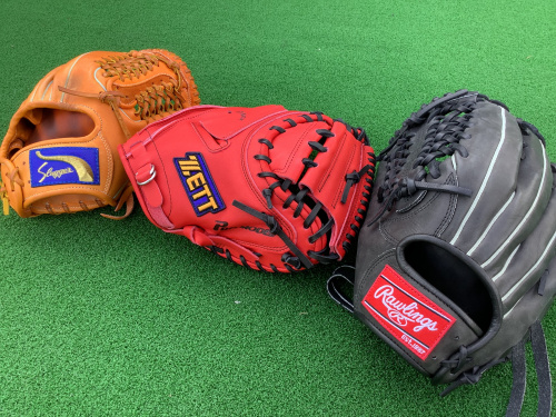 SSKプロモデルキャッチャーミットや久保田スラッガー鳥谷モデルなど