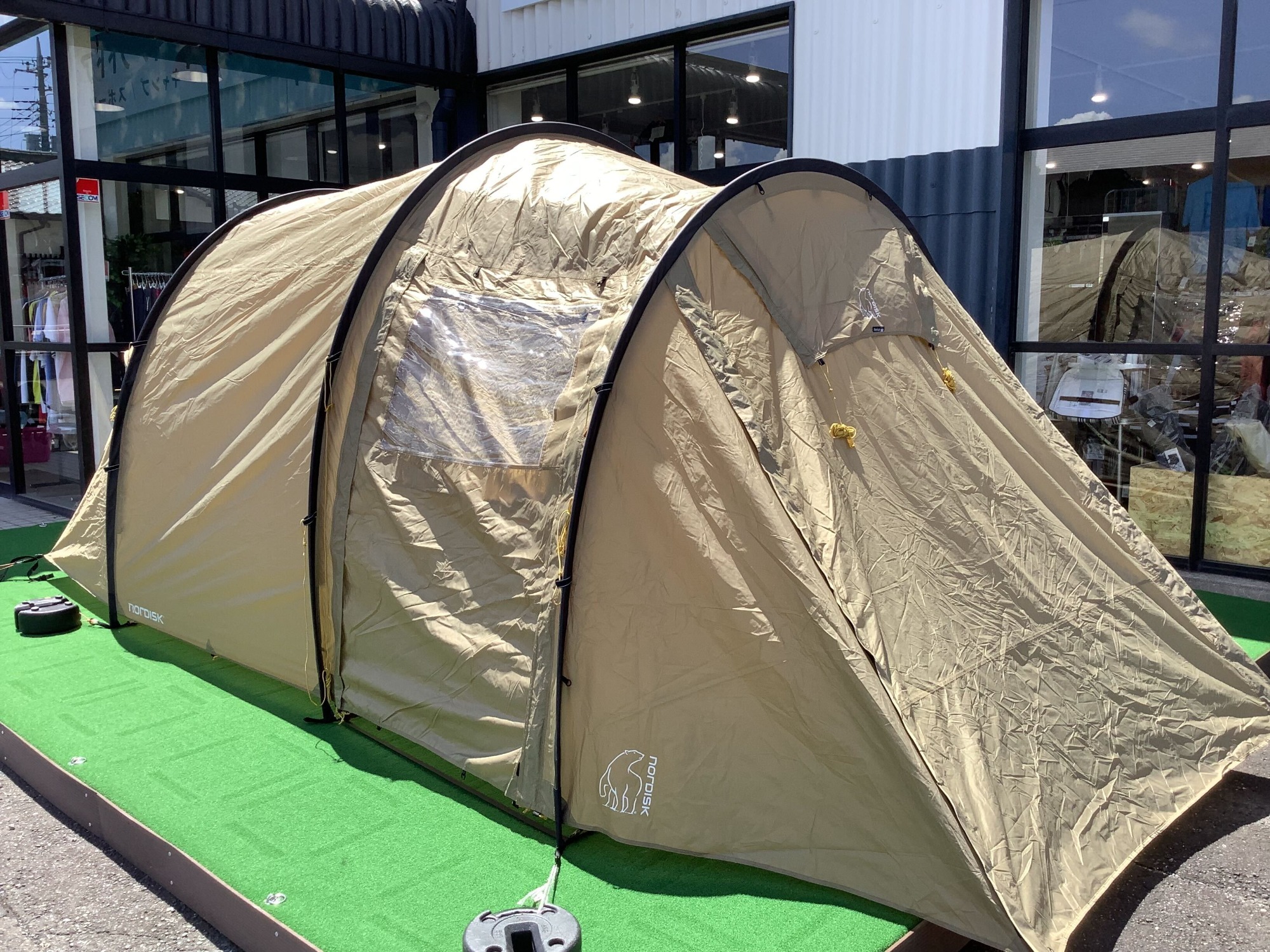 【即納日本製】ノルディスク　ラゴ4 インナーテント2室　フットプリント付き テント・タープ