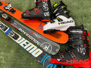 ロシニョールやHEADなど、近日入荷したスキー板・ブーツを早速ご紹介します！