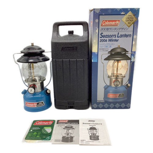 未点火品で入荷！コールマンのシーズンズランタンをご紹介！[2024.04