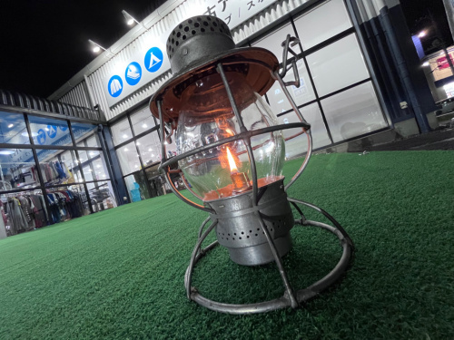 20世紀前半に活躍していたレイルロードランタン「RELIABLE」が堂々入荷