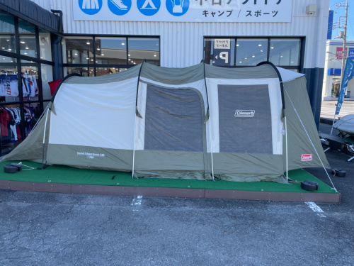 居住性抜群！コールマンのトンネル2ルームハウス/LDXはファミキャンに