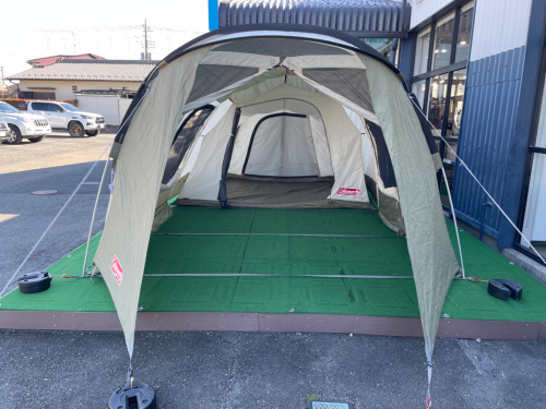 居住性抜群！コールマンのトンネル2ルームハウス/LDXはファミキャンに