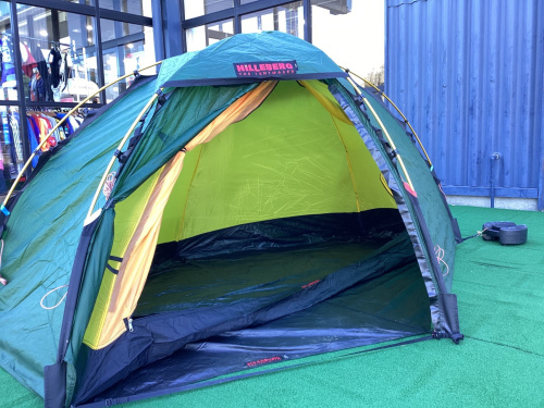 AppleID　ヒルバーグ　ソウロ　グリーン　中古 山岳系テント界最強！ヒルバーグのソウロが入荷！[2024.12.30発行