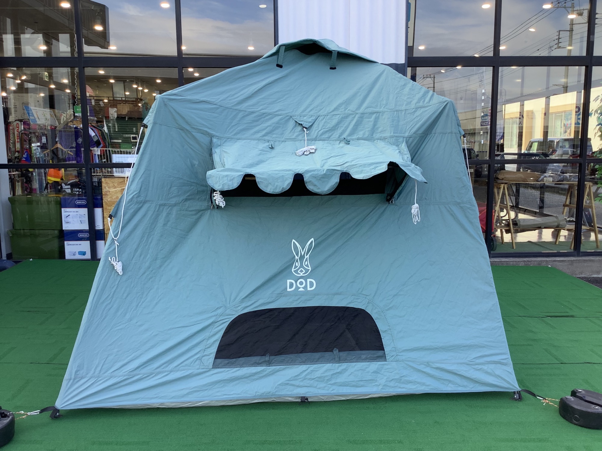 DODキャンプ用品まとめ売り　年内に売りたいので値下げ相談OK キャンプでお家気分！？DODのおうちテントが入荷しました！[2025.12.27