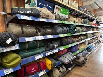 「アウトドア用品のキャンプ用品 」