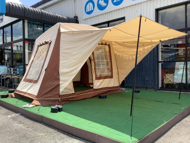 ヴィンテージ風のおしゃれテント！ テンマクデザインのミグラテールが入荷しました！！