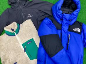 ノースフェイス・パタゴニア・アークテリクスなどアウトドアブランドのお洋服 | 買取り大歓迎です！